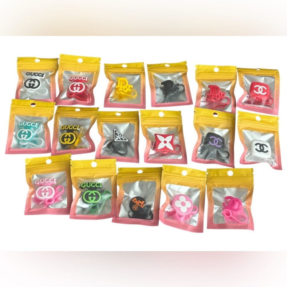 2/$8 Fashion Straw Toppers